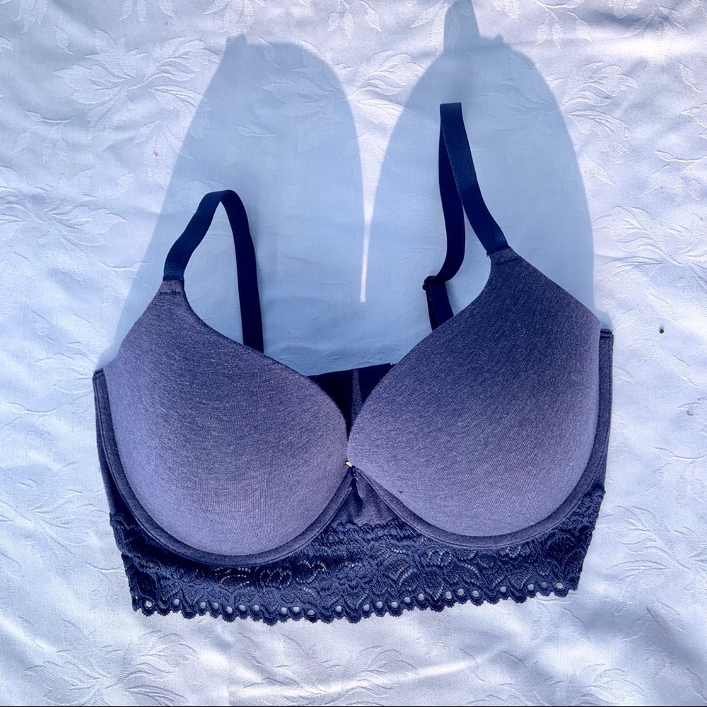 NWOT aerie 36DDD Bra with Lace Detail